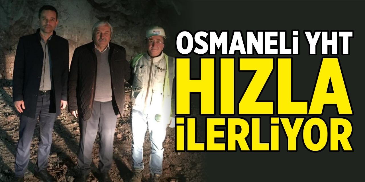 Osmaneli YHT hızla ilerliyor