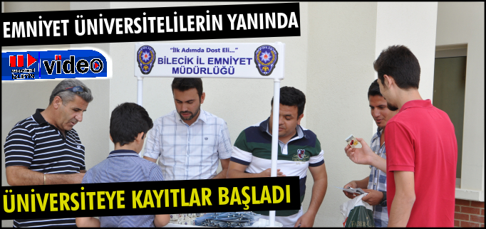 EMNİYET ÜNİVERSİTELİLERİN YANINDA