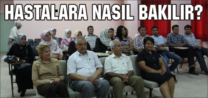 HEM, YAŞLI VE HASTALARA NASIL BAKILACAĞINI ÖĞRETİYOR