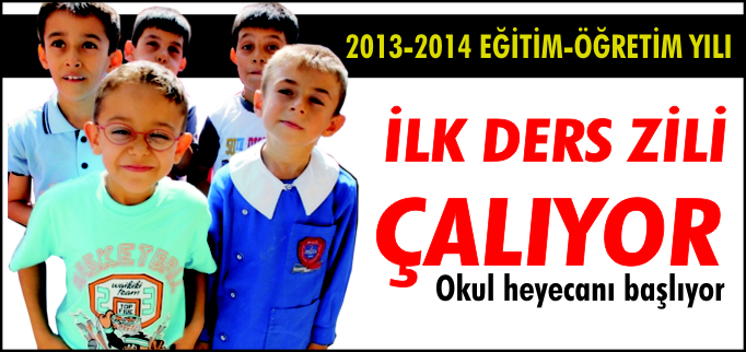 İLK DERS ZİLİ ÇALIYOR
