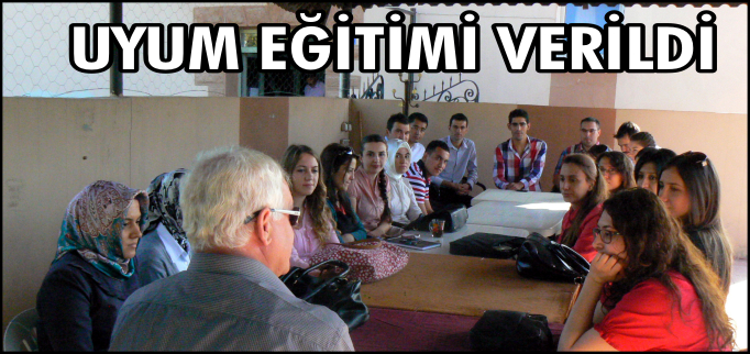 GÖLPAZARI’NDA ÖĞRETMENLER İÇİN UYUM EĞİTİMİ VERİLDİ