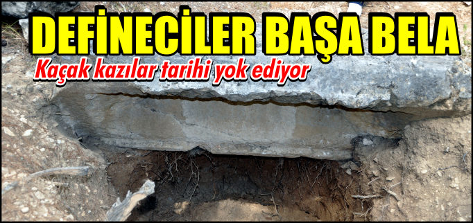 DEFİNECİLER BAŞA BELA