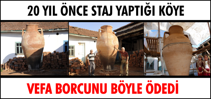 VEFA BORCUNU BÖYLE ÖDEDİ