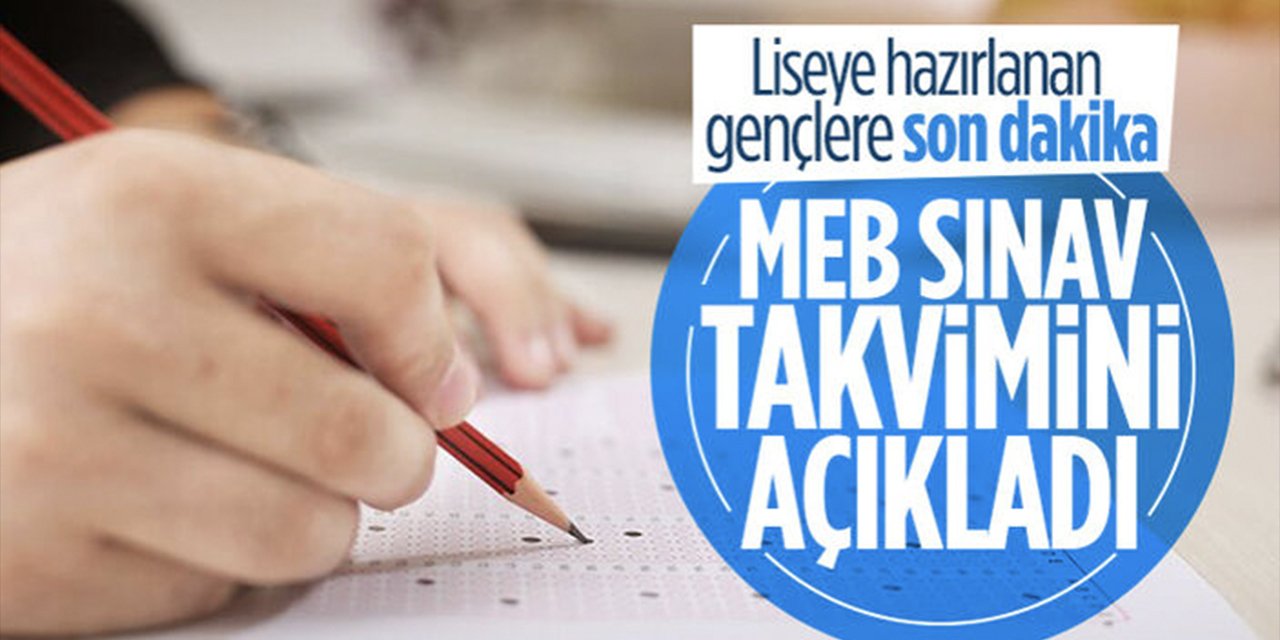 Milli Eğitim Bakanı açıkladı! LGS 4 Haziran'da gerçekleştirilecek