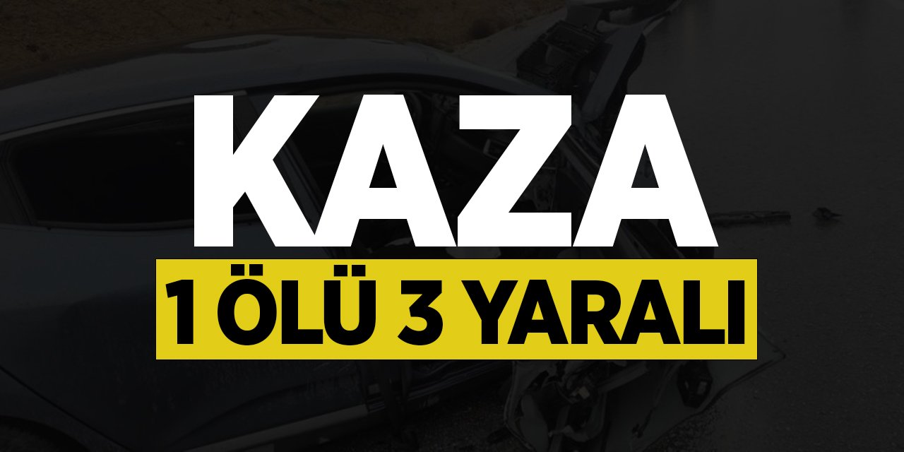 Yenişehir Bilecik yolunda kaza: 1 Ölü 3 Yaralı