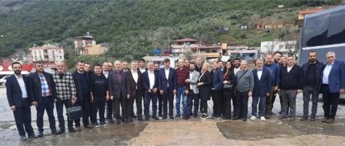 Anadolu Yayıncılar Derneği'nden deprem bölgesine ziyaret