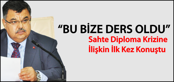 "BU BİZE DERS OLDU"