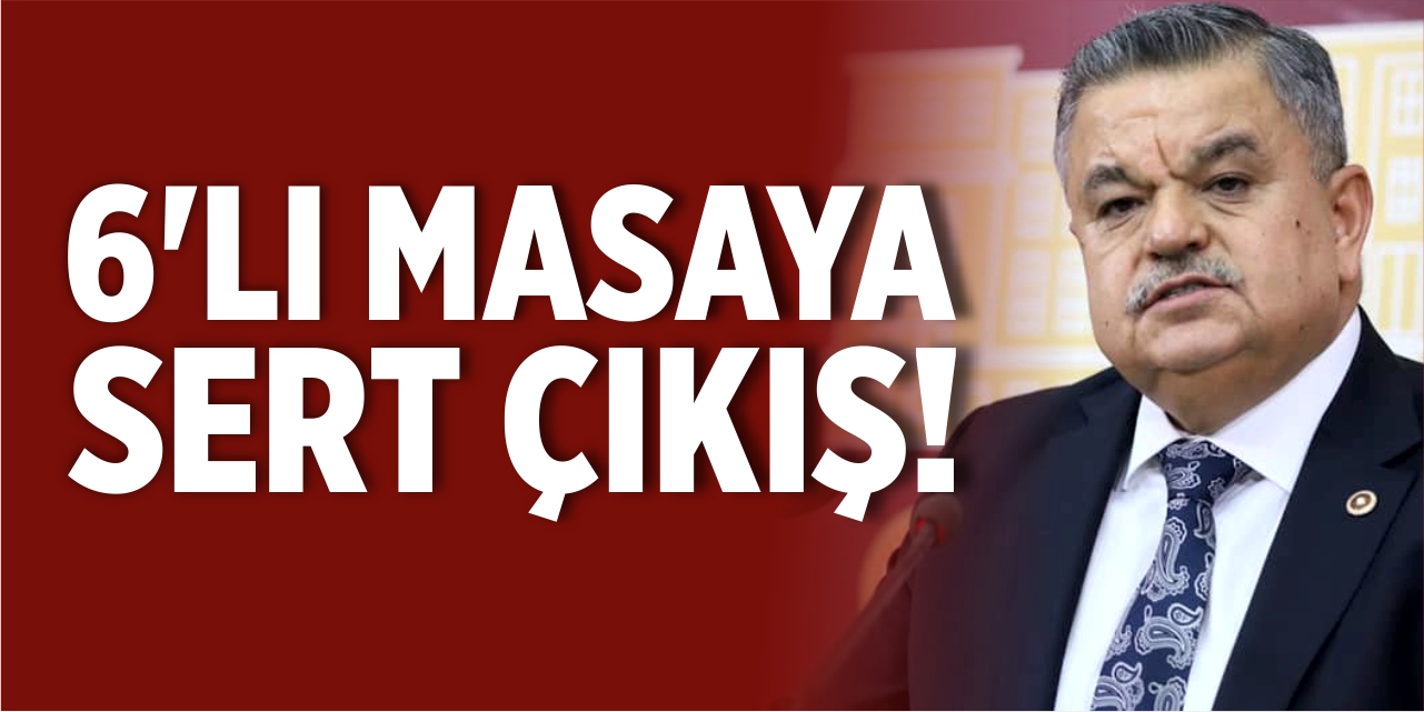 Mv. Yağcı’dan 6’lı masaya sert çıkış!