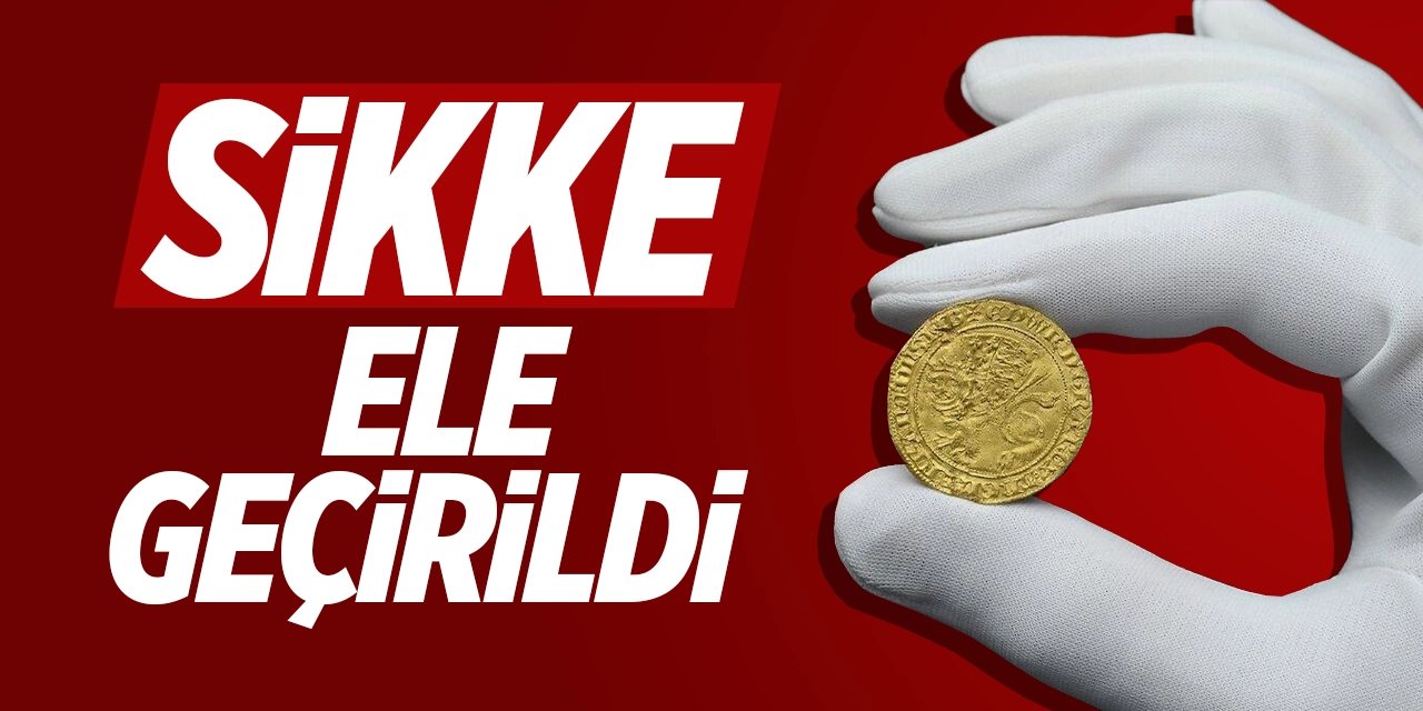 103 adet sikke ele geçirildi