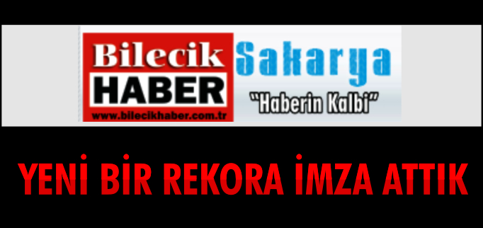 YENİ BİR REKORA İMZA ATTIK