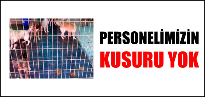"PERSONELİMİZİN KUSURU YOK"