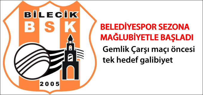 BELEDİYESPOR SEZONA MAĞLUBİYETLE BAŞLADI