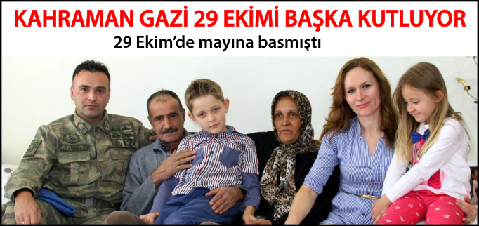 KAHRAMAN GAZİ 29 EKİM’İ BAŞKA KUTLUYOR