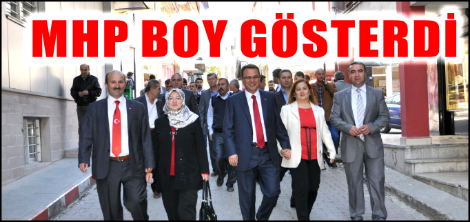 MHP BOY GÖSTERDİ