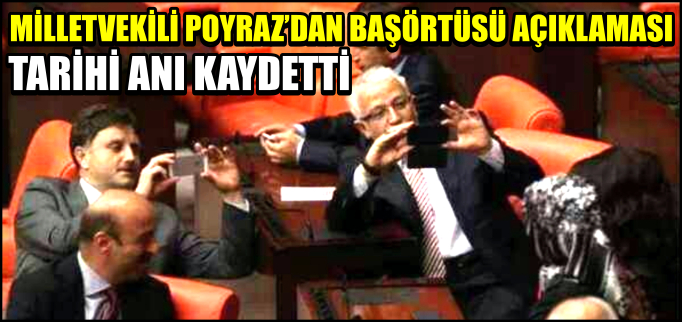 TARİHİ ANI KAYDETTİ