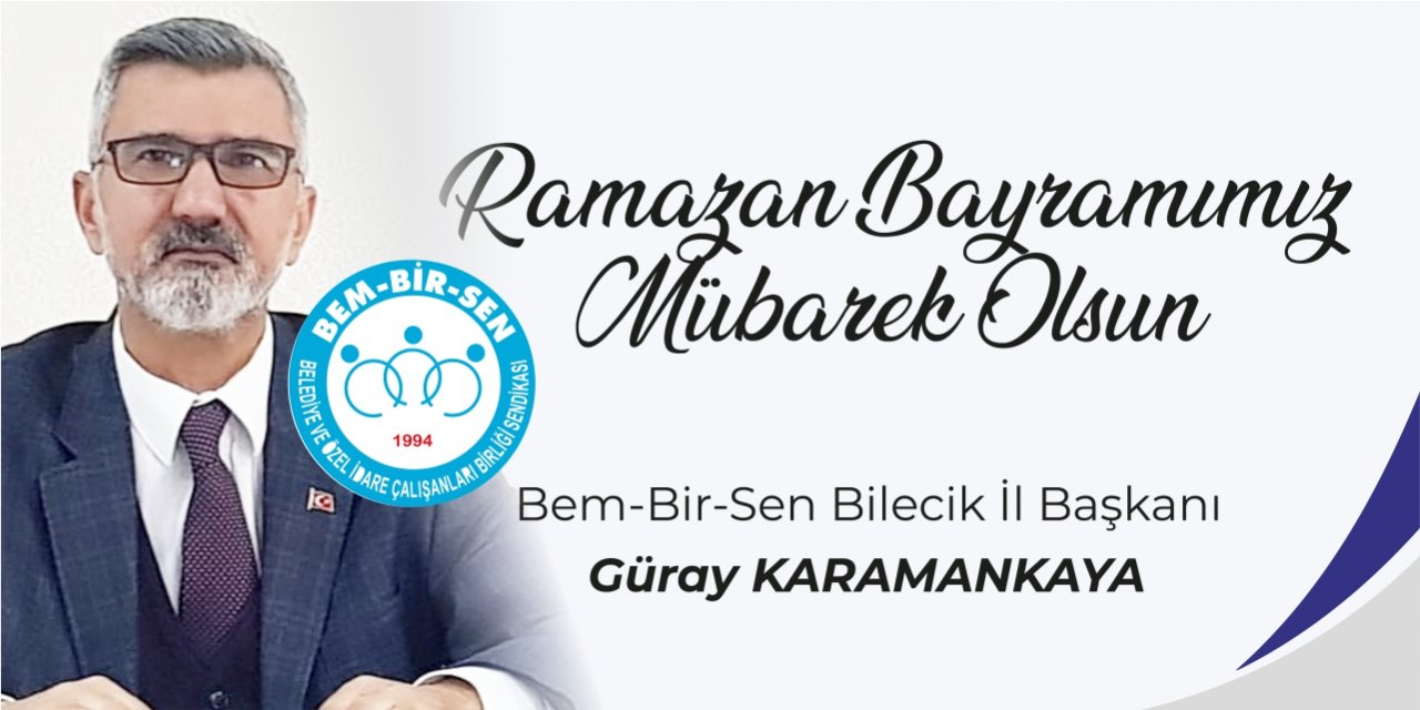 Bem Bir-Sen Ramazan Bayramı Tebrik İlanı