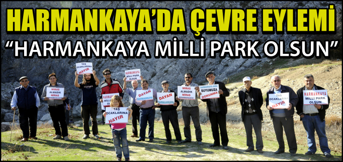 HARMANKAYA’DA ÇEVRE EYLEMİ
