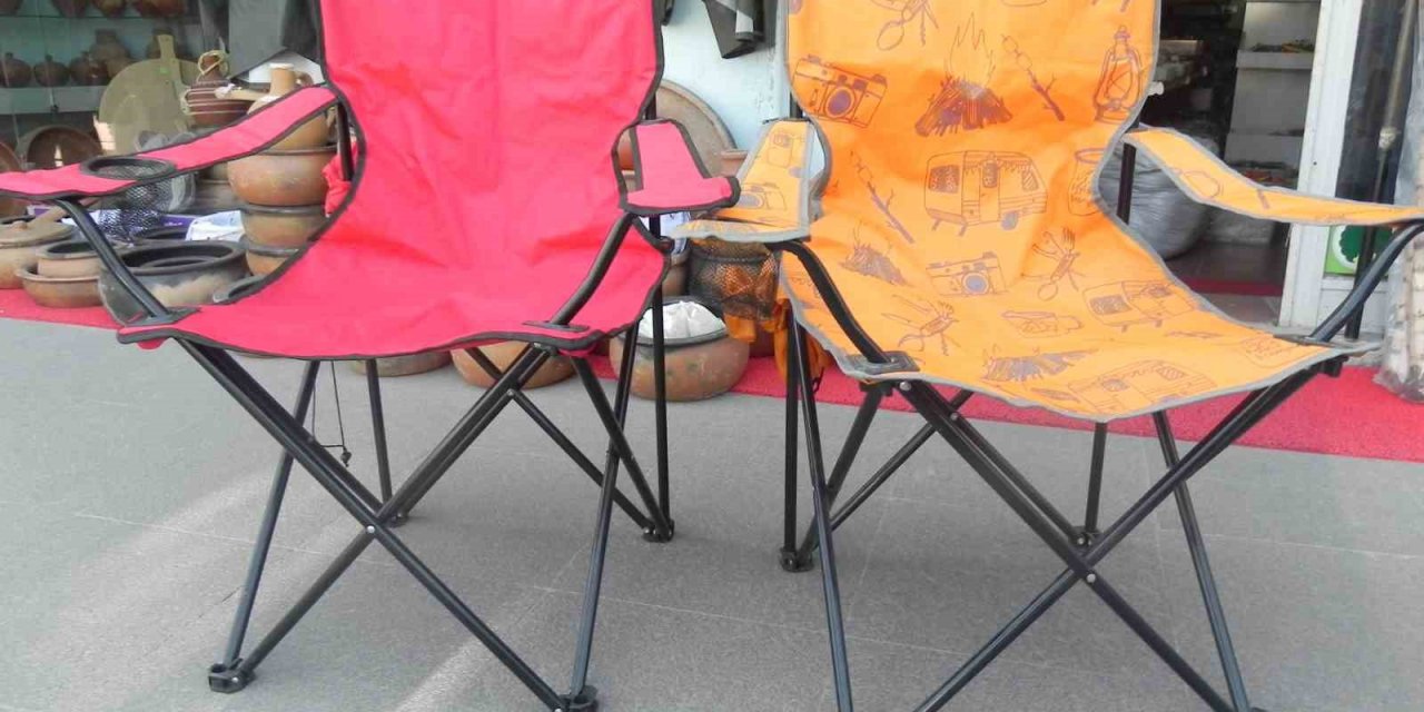 Kamp sandalyesi satışı hızlanıyor