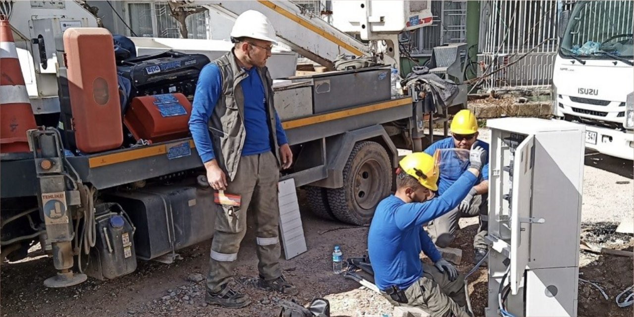 OEDAŞ ekipleri deprem bölgesinde