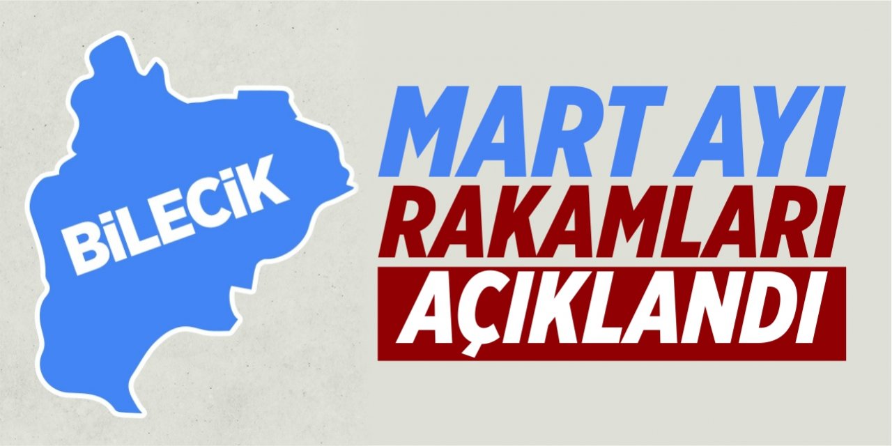 Mart ayı rakamları açıklandı