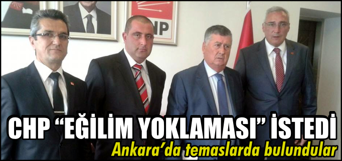 CHP EĞİLİM YOKLAMASI İSTEDİ