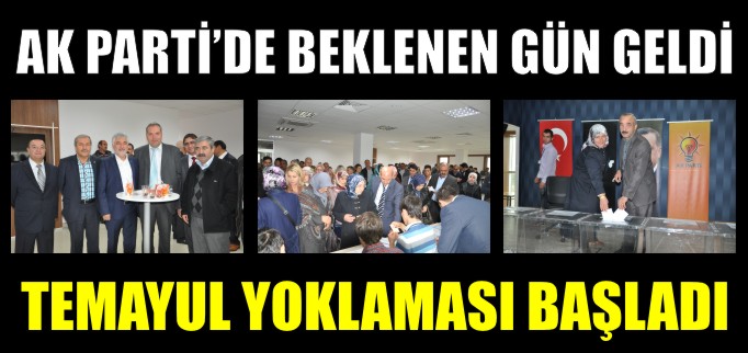 AK PARTİ’DE BEKLENEN GÜN GELDİ