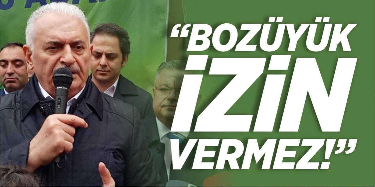 “Bozüyük buna izin vermez”