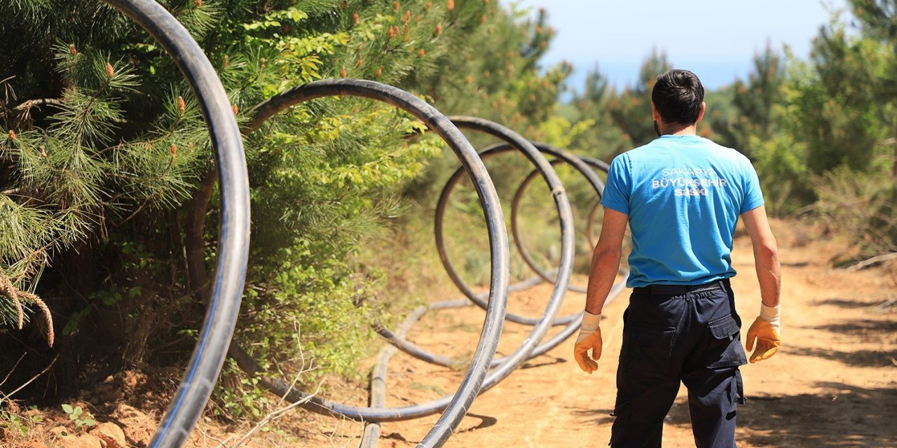 Karasu’ya 6 bin 500 metrelik içme suyu hattı