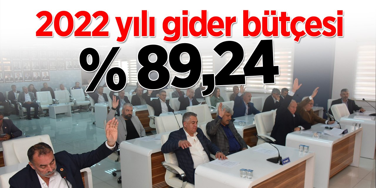 Gelir Giderler Konuşuldu