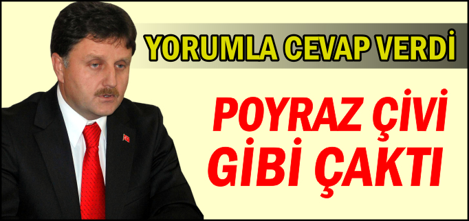 POYRAZ ÇİVİ GİBİ ÇAKTI
