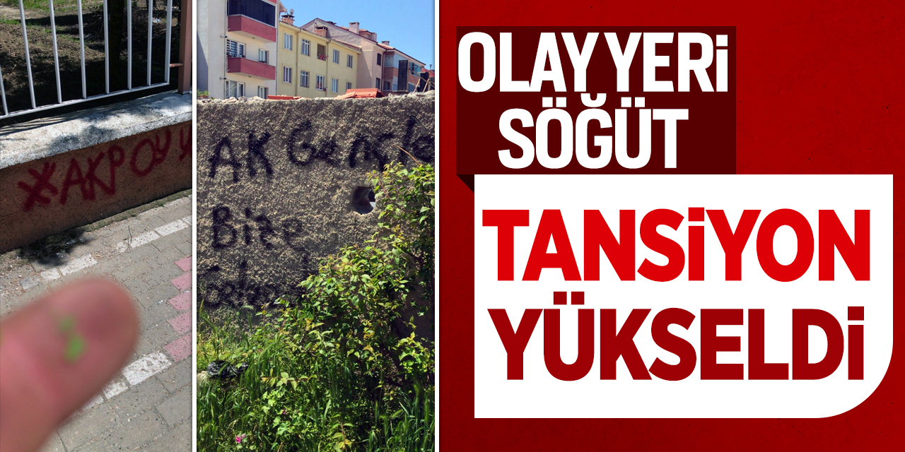 Olay yeri Söğüt: Seçim öncesi Söğüt’te tansiyon yükseldi!