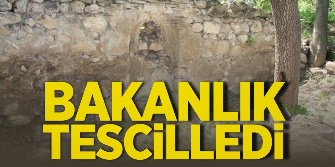 Bakanlık tescilledi