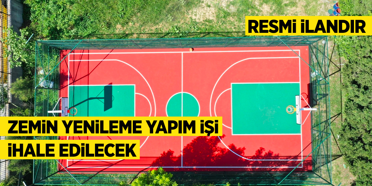 Zemin Yenileme Yapım İşi İhale Edilecek