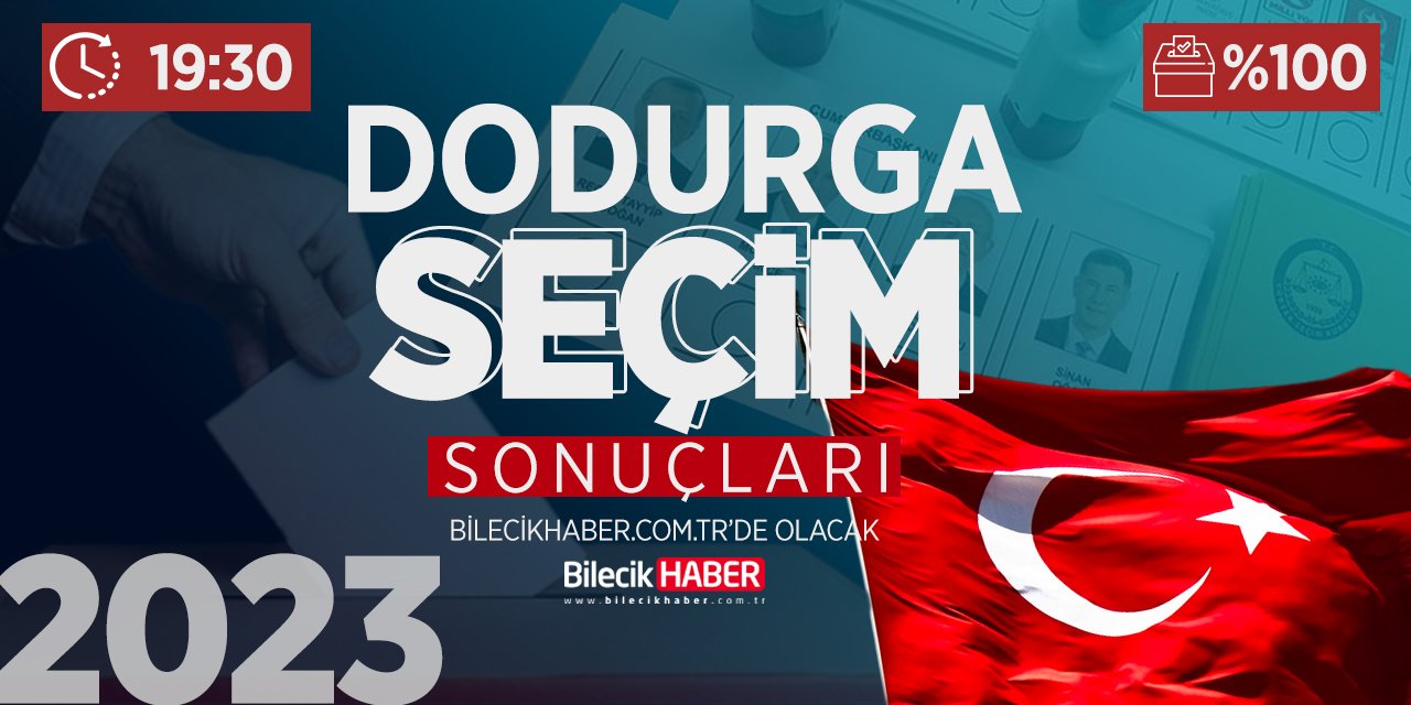 Bilecik Dodurga Seçim Sonuçları! | 2023 Söğüt AK Parti, CHP, MHP, İYİ Parti oy oranları Bilecik Haber’de