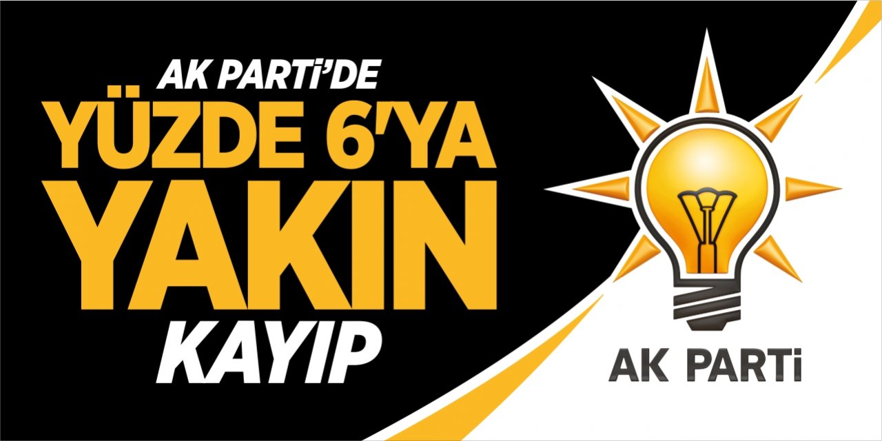 Bilecik AK Parti’de yüzde 6’ya yakın kayıp