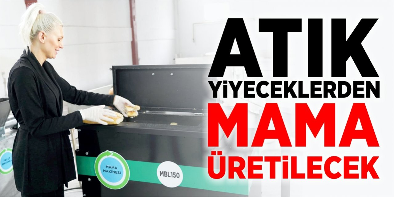 Atık yiyeceklerden mama üretilecek