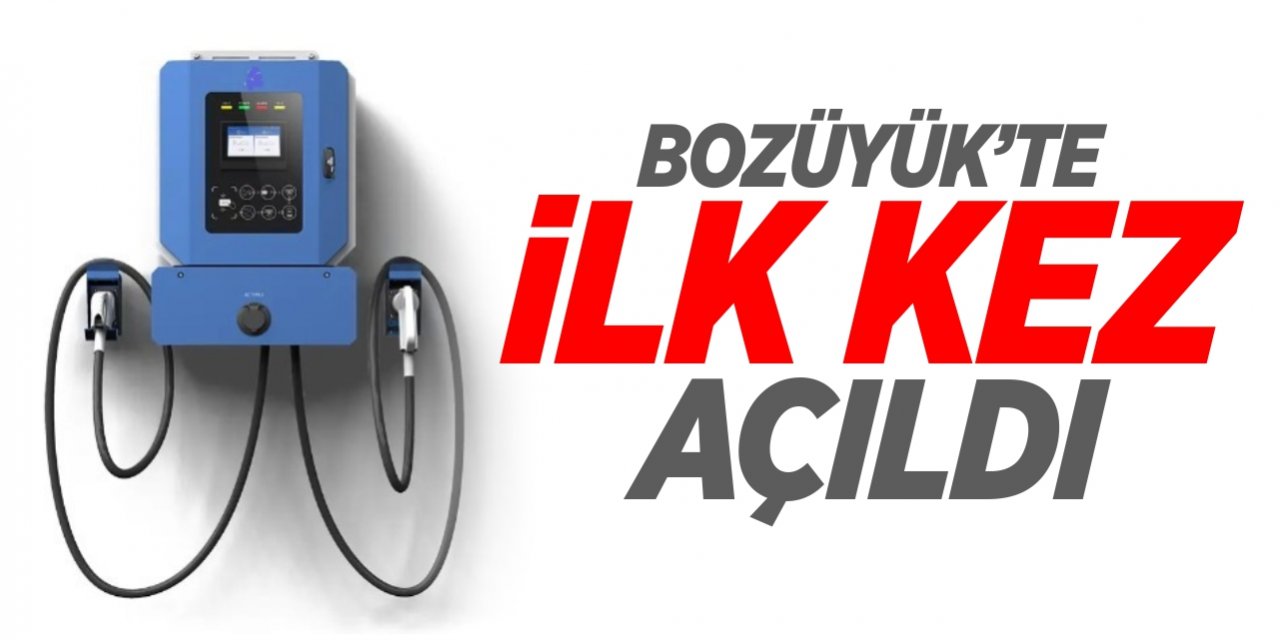 Bozüyük'te ilk kez açıldı