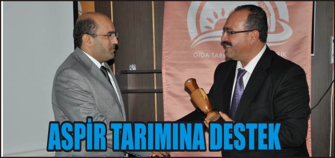 ASPİR TARIMINA DESTEK