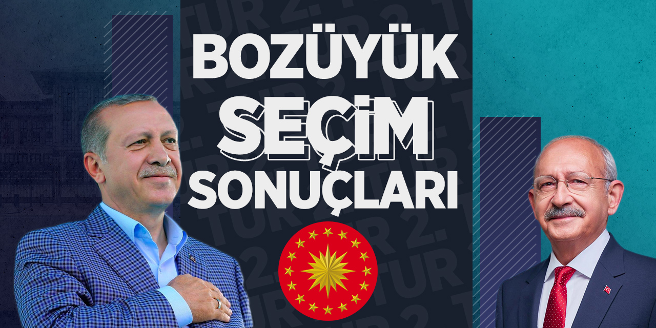 Bilecik Bozüyük 2. Tur Seçim Sonuçları: Cumhurbaşkanlığı Seçim Sonucu Oy Oranları