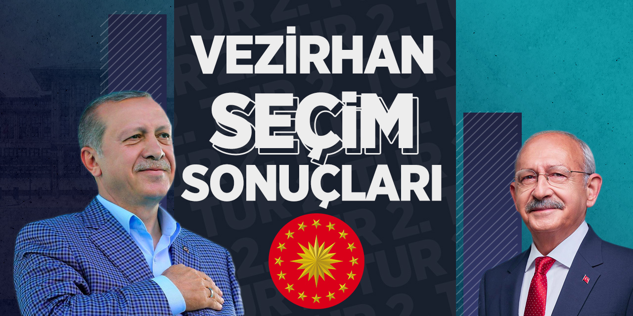 Bilecik Vezirhan 2. Tur Seçim Sonuçları: Cumhurbaşkanlığı Seçim Sonucu Oy Oranları