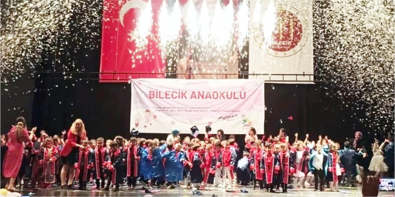 Bilecik Anaokulu’ndan muhteşem yılsonu gösterisi