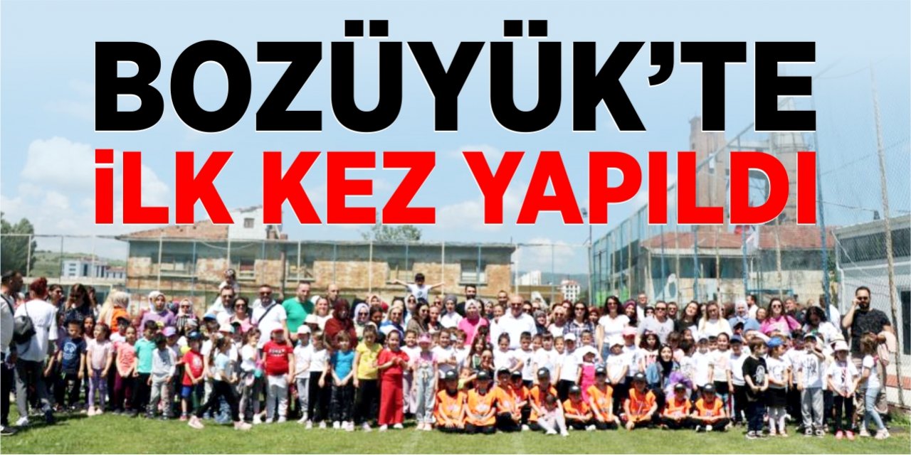 Bozüyük’te ilk kez yapıldı