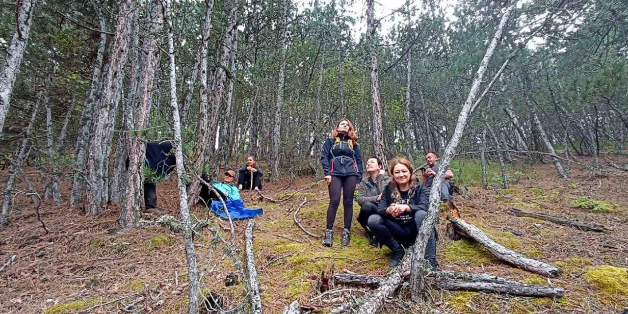 Mantar için 7 kilometre yürüdüler