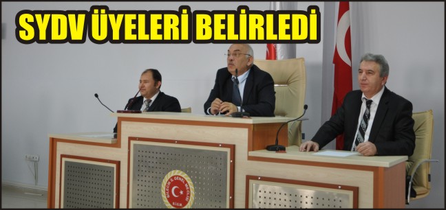 SYDV ÜYELERİ BELİRLEDİ