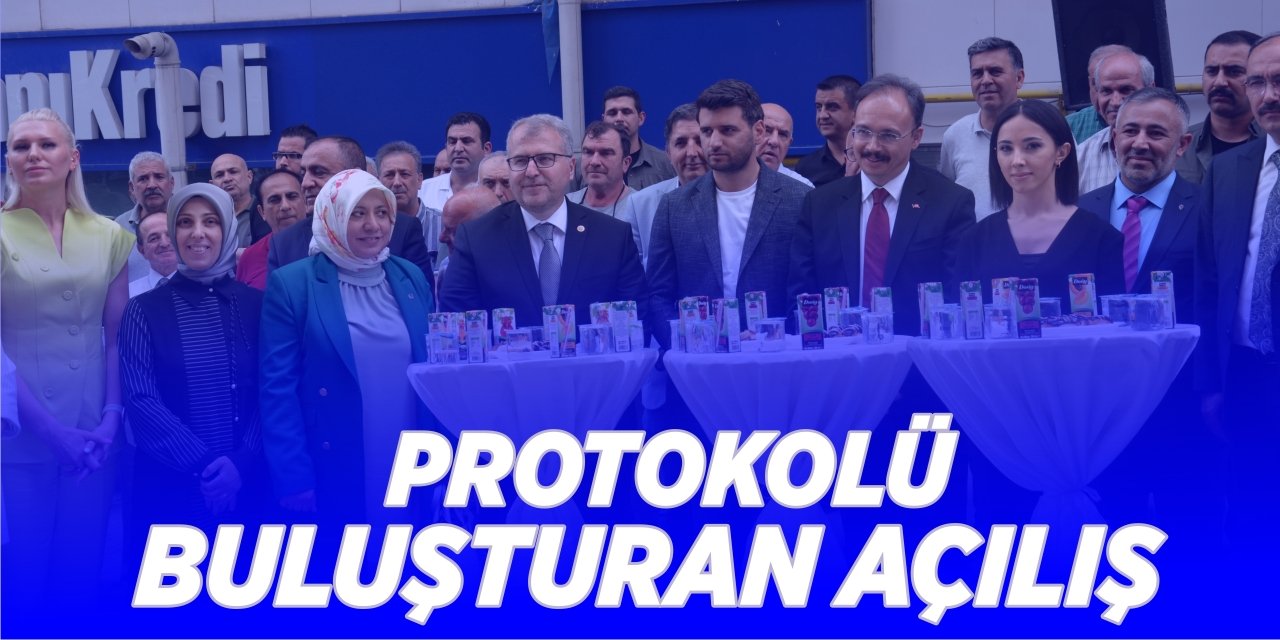 Protokolü buluşturan açılış