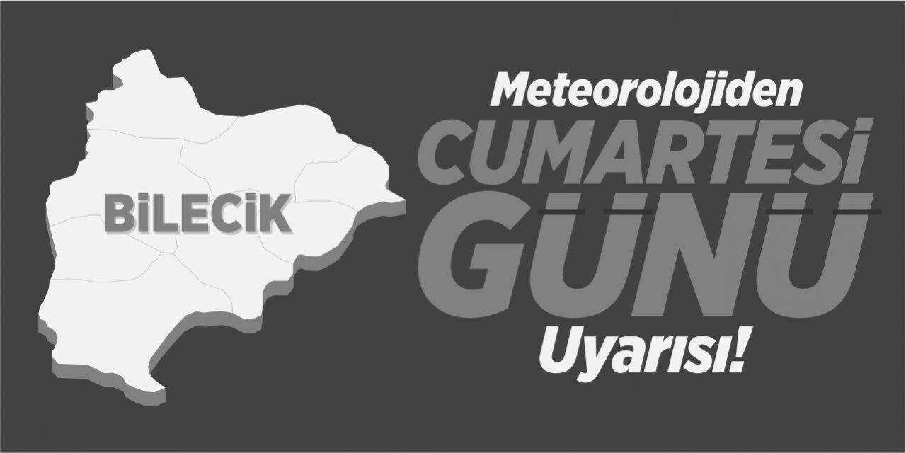 Meteorolojiden Cumartesi günü açıklaması