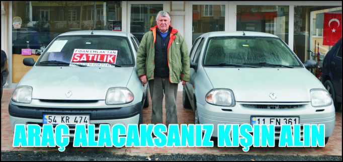 ARAÇ ALACAKSANIZ KIŞIN ALIN