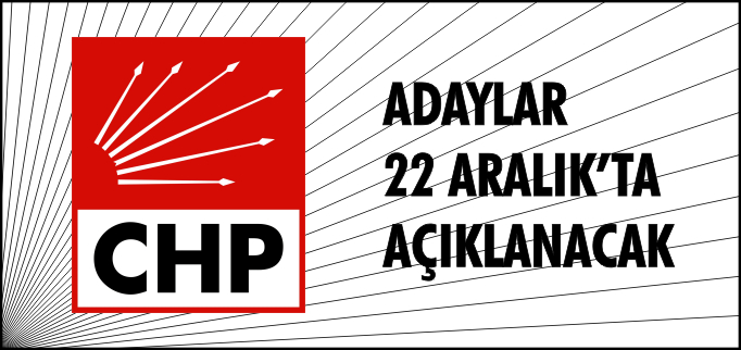 ADAYLAR 22 ARALIK’TA AÇIKLANACAK