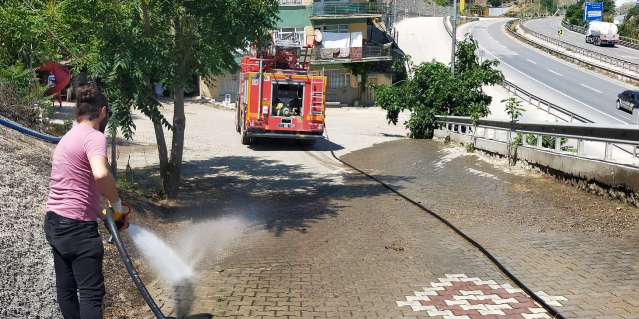 Bayırköy’de kapsamlı bayram temizliği