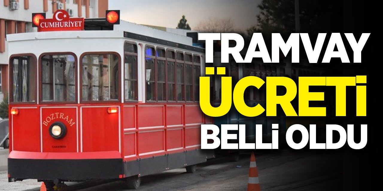 Tramvay Ücreti Belli Oldu